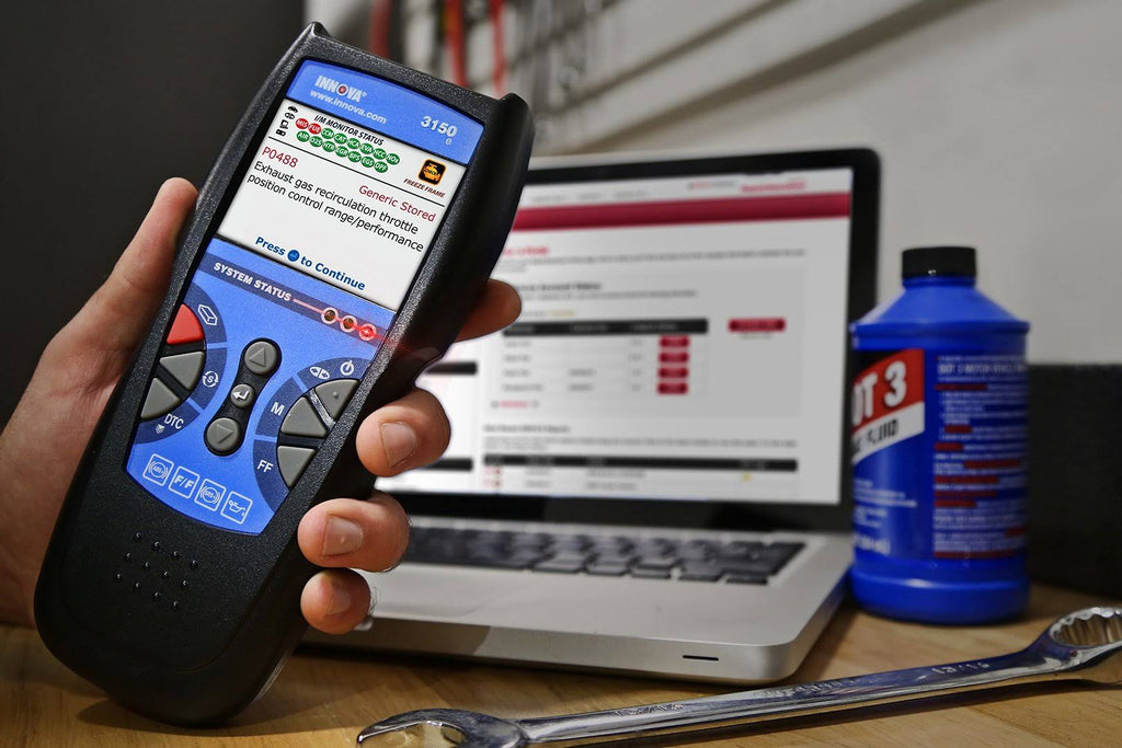 OBD2 Code Reader Scan Tool with ABS and Srs F234
