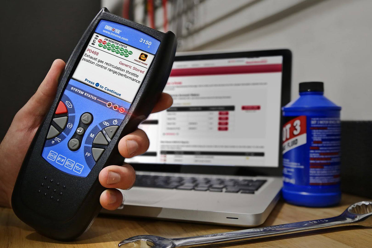 OBD2 Code Reader Scan Tool with ABS and Srs F234