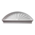 Combination Sunburst Pediment, Urethane D56662