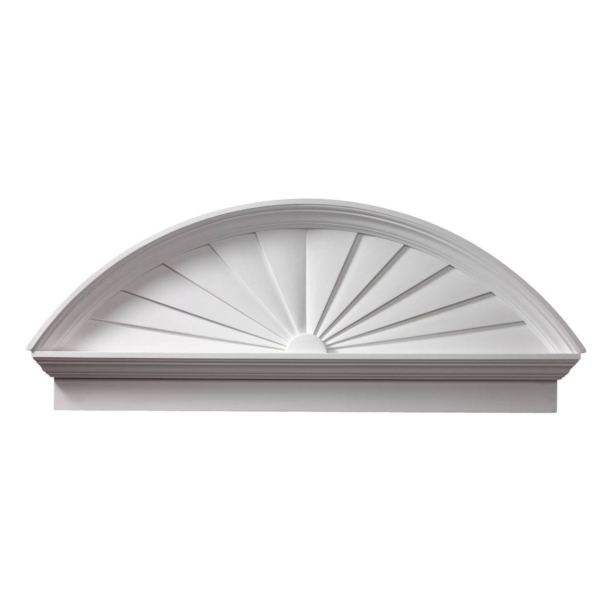 Combination Sunburst Pediment, Urethane D56662
