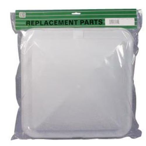 White Non-Hinged Vent Cover Z8319