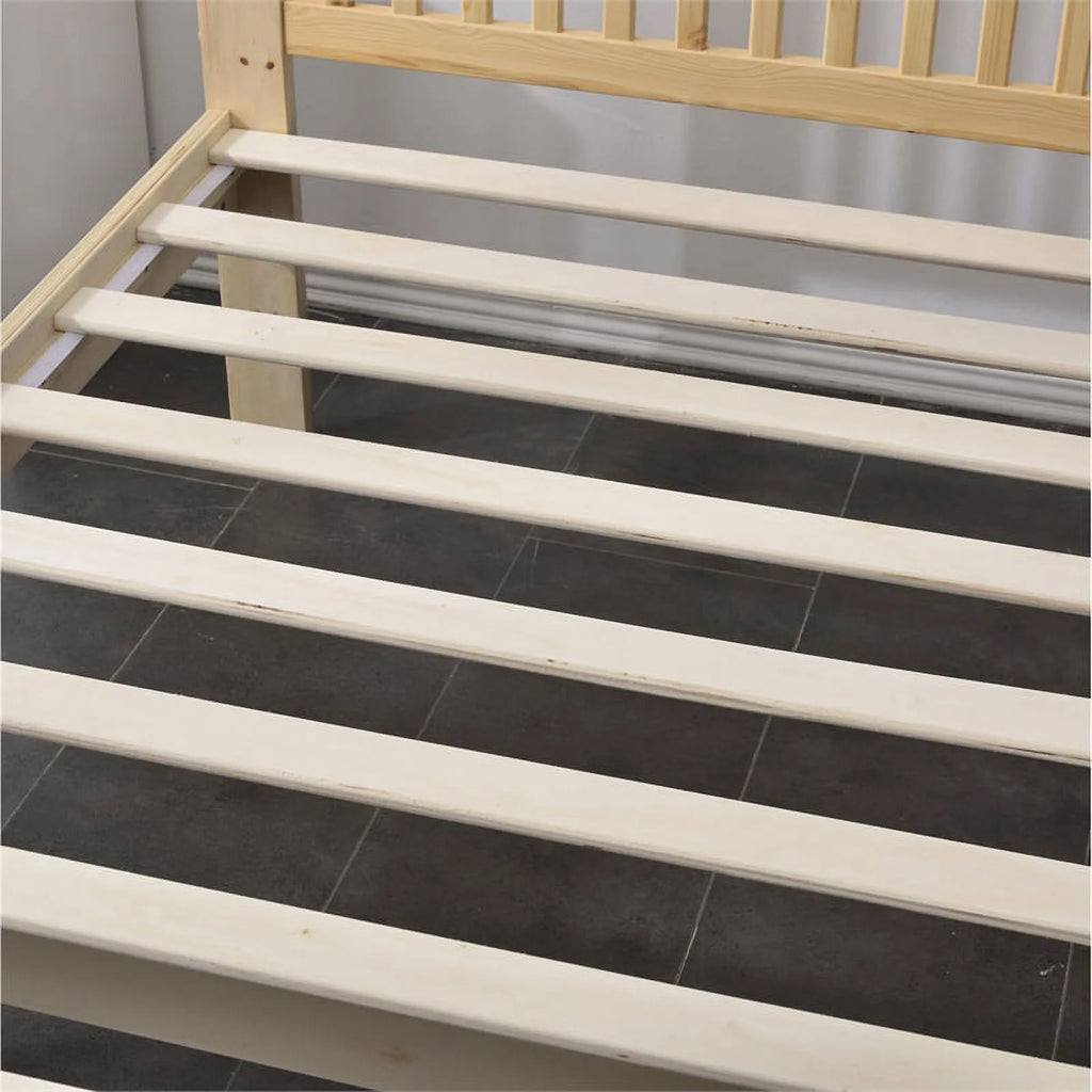 Solid Wood Platform Twin Bed M706264