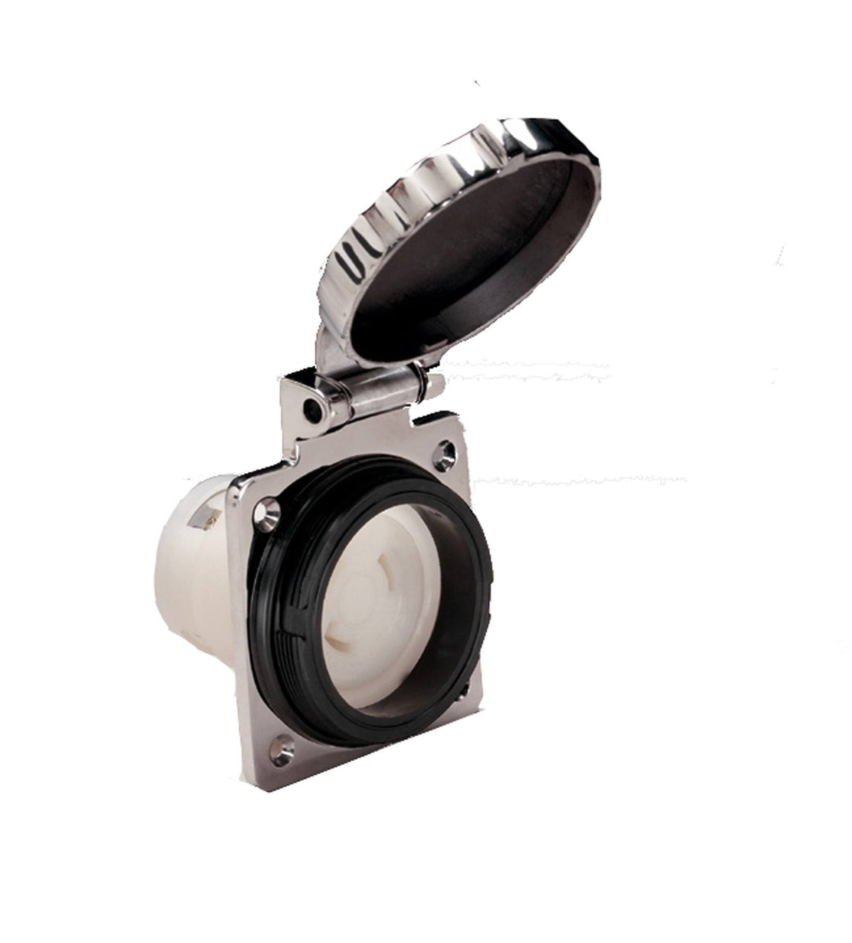 30 Amp 125V Inlets, Stainless Steel Outlet L7173