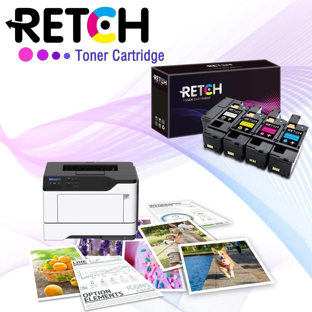 4 Pack Toner Cartridge Black Cyan Magenta Yellow V96114