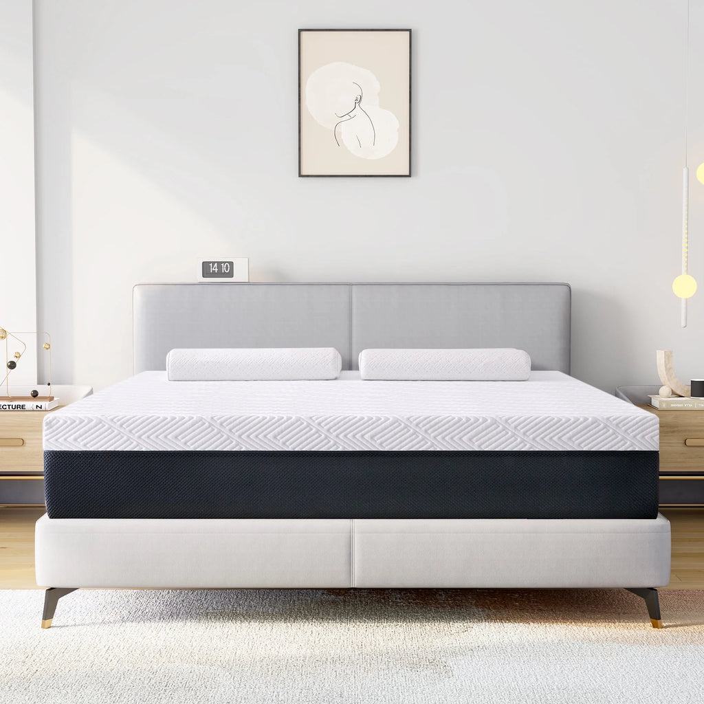 8" Cooling Gel Memory Foam Twin Mattress C553893