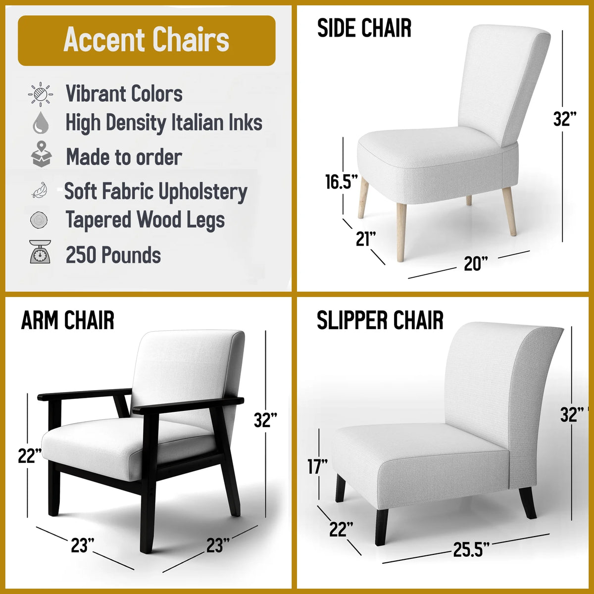 Cream Damask Upholstered Accent Chair K900455