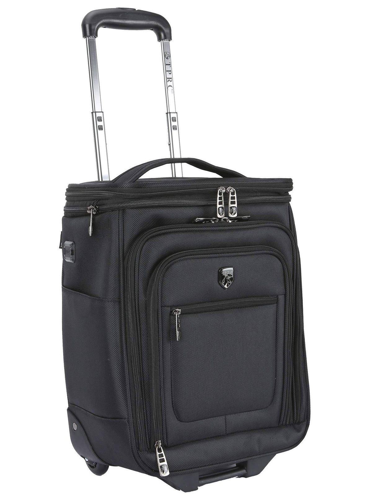 17 inch Rolling Underseater with Top Expandable Section Black D737