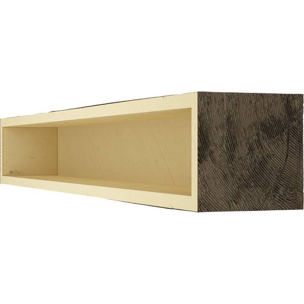 Knotty Pine Faux Wood Fireplace Mantel Z4912