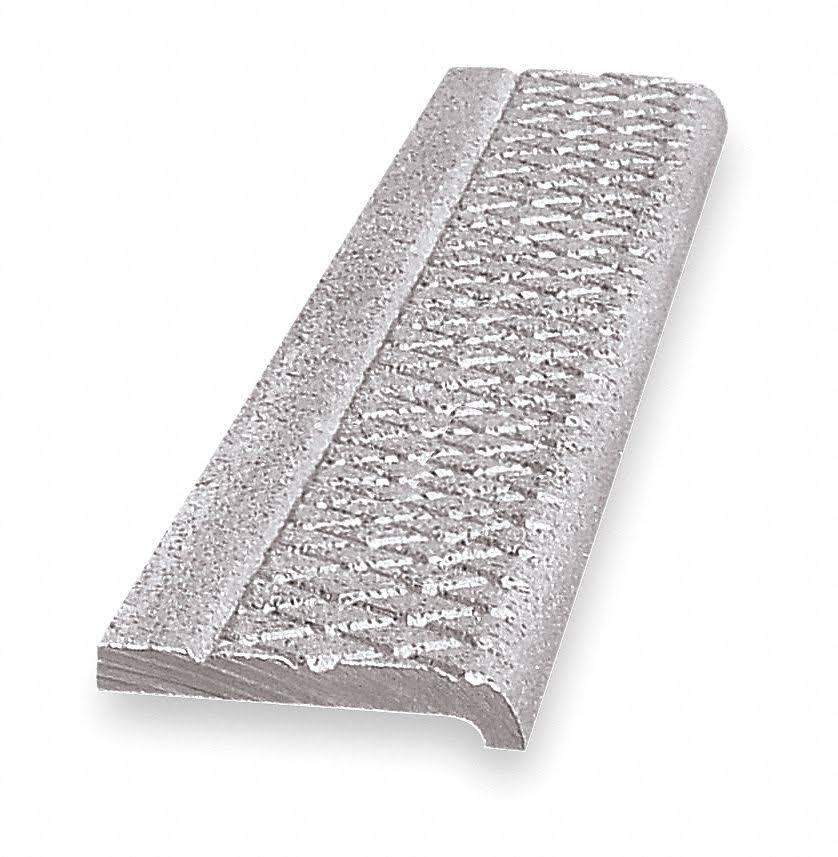 Silver 48In Cast Aluminum Stair Nosing O666545