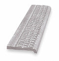 Silver 48In Cast Aluminum Stair Nosing O666545