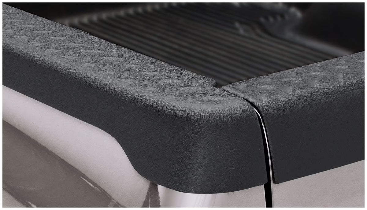 Black Smooth BedRail Caps 2-Pc Set R4798