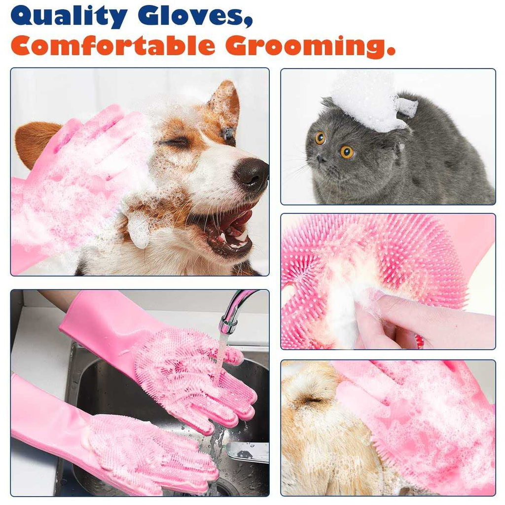 Pet Grooming Gloves C9714