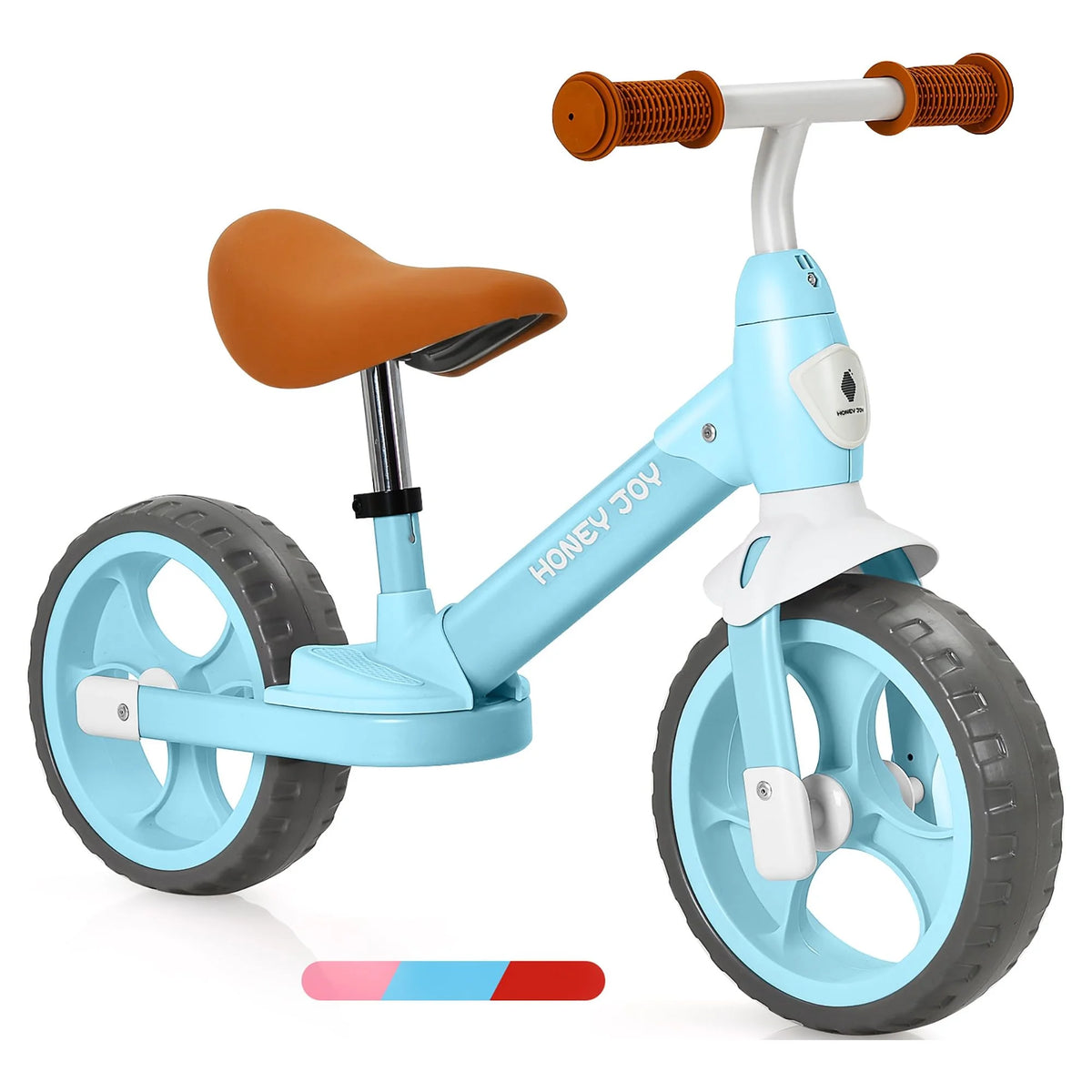 Kids Balance Bike Toddler Training Bicycle Red I6849