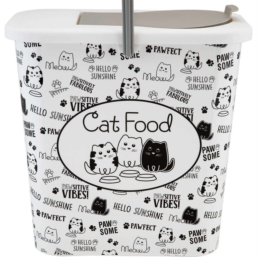 3 Gallon Dry Food Container with Scooper D8244