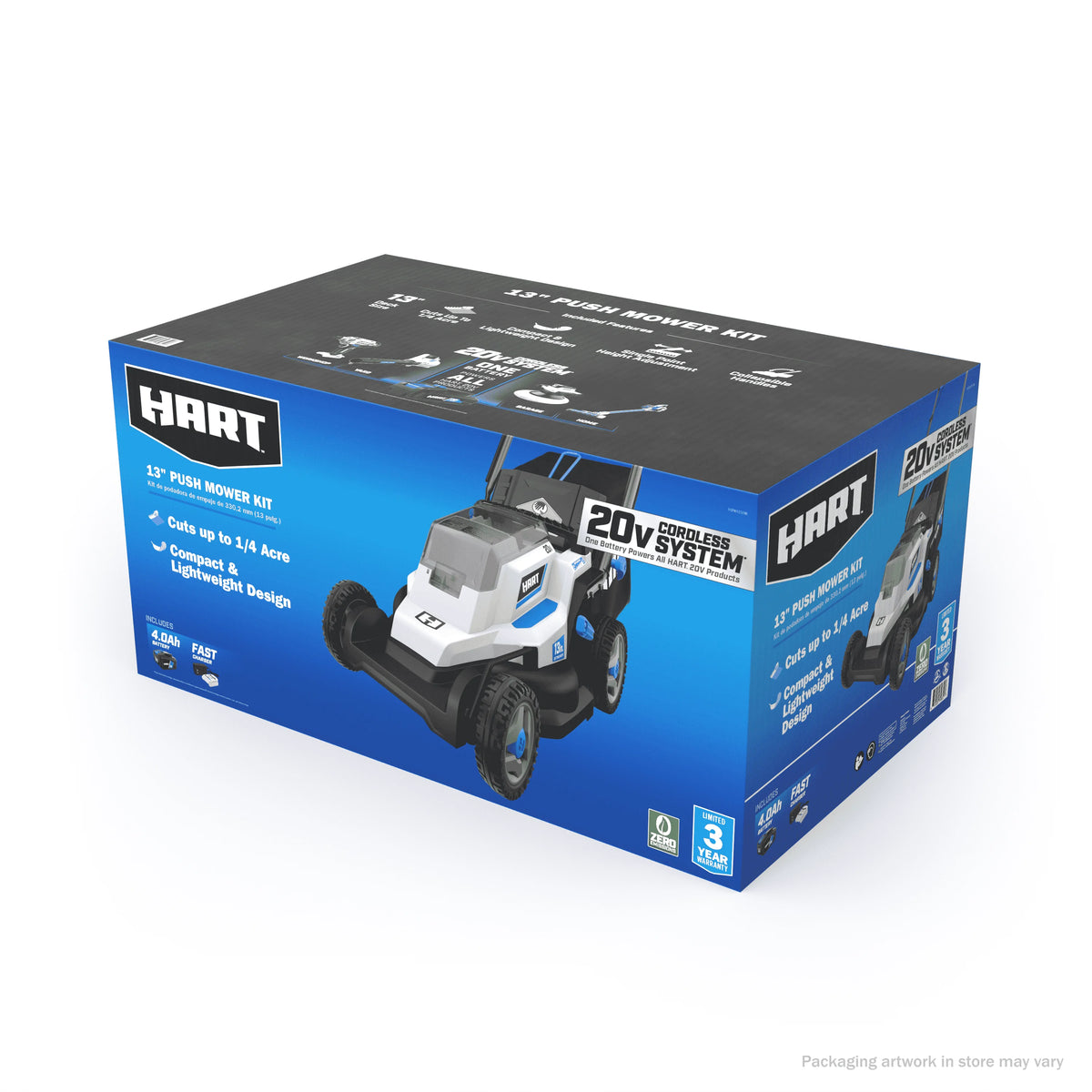 20-Volt 13-inch Push Mower Kit H157