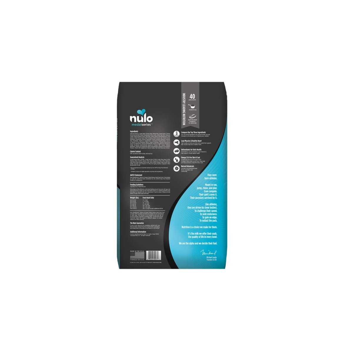 Grain Free Salmon & Sweet Potato Dry Dog Food W17510