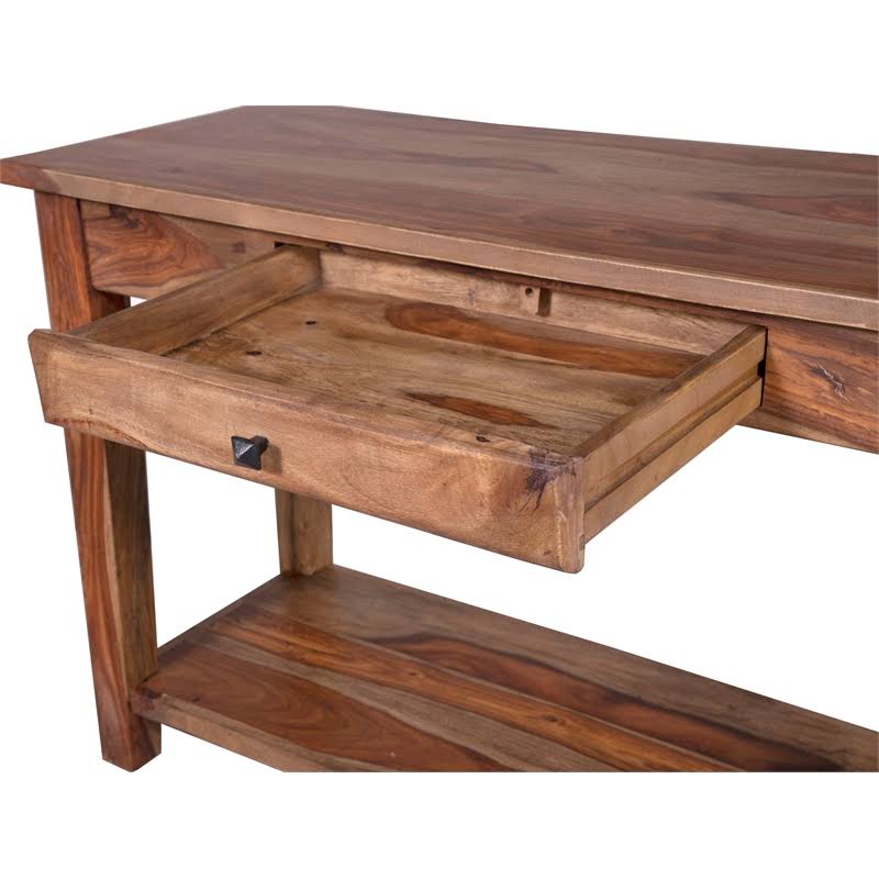 Solid Sheesham Wood Console Table S5721