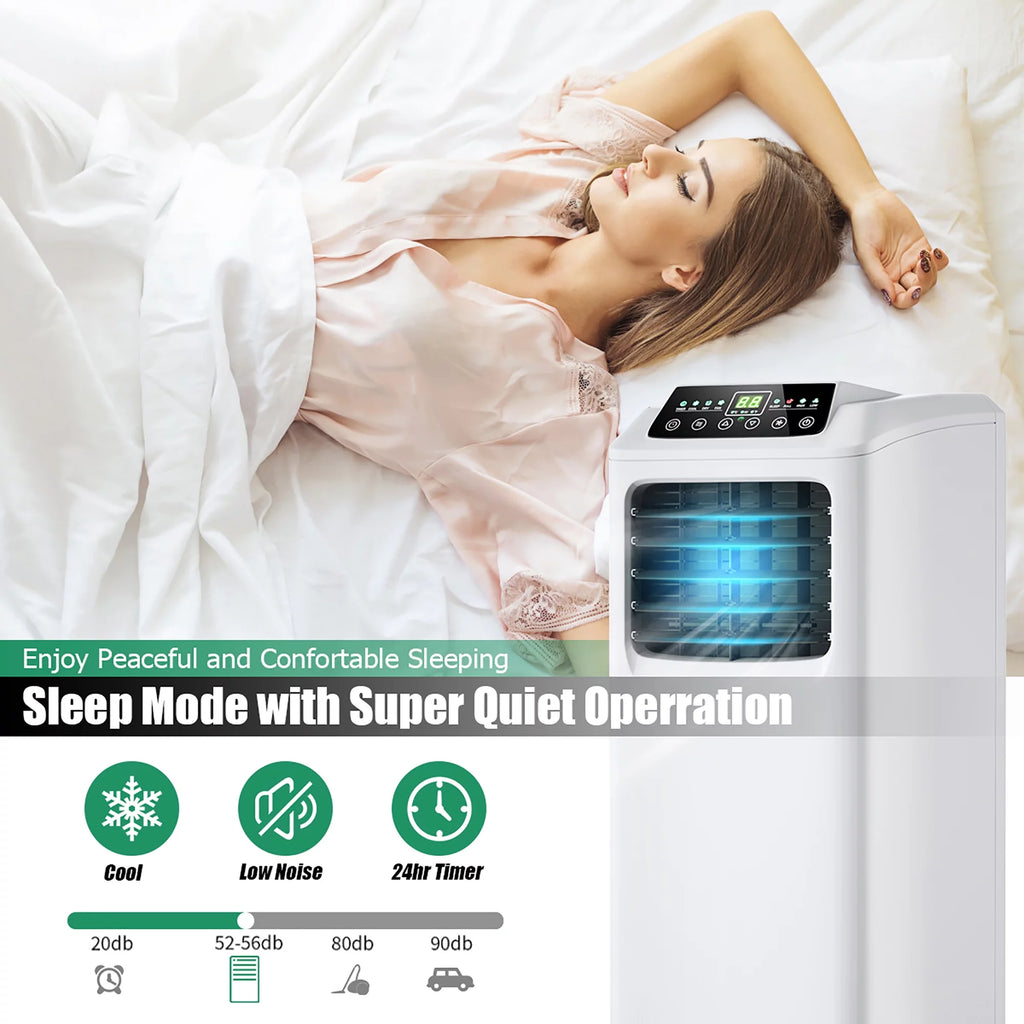 5500 BTU Portable Air Conditioner & Dehumidifier with Window Kit D199