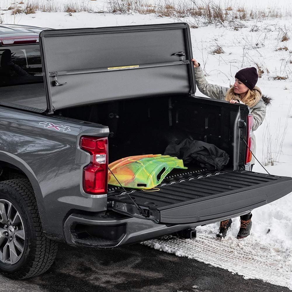 Soft Tri-Fold Truck Bed Tonneau Cover Q662