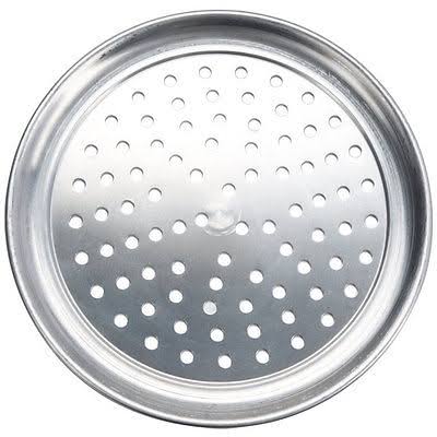19" Perforated Heavy Weight Aluminum Pizza Pan U757791