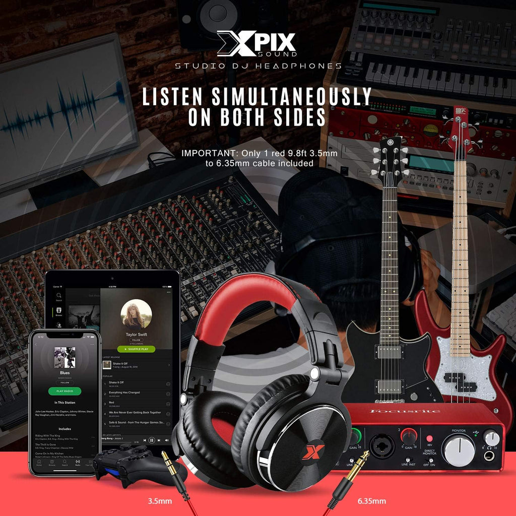 USB Audio Interface with Two Condenser Microphones and Headphones U297