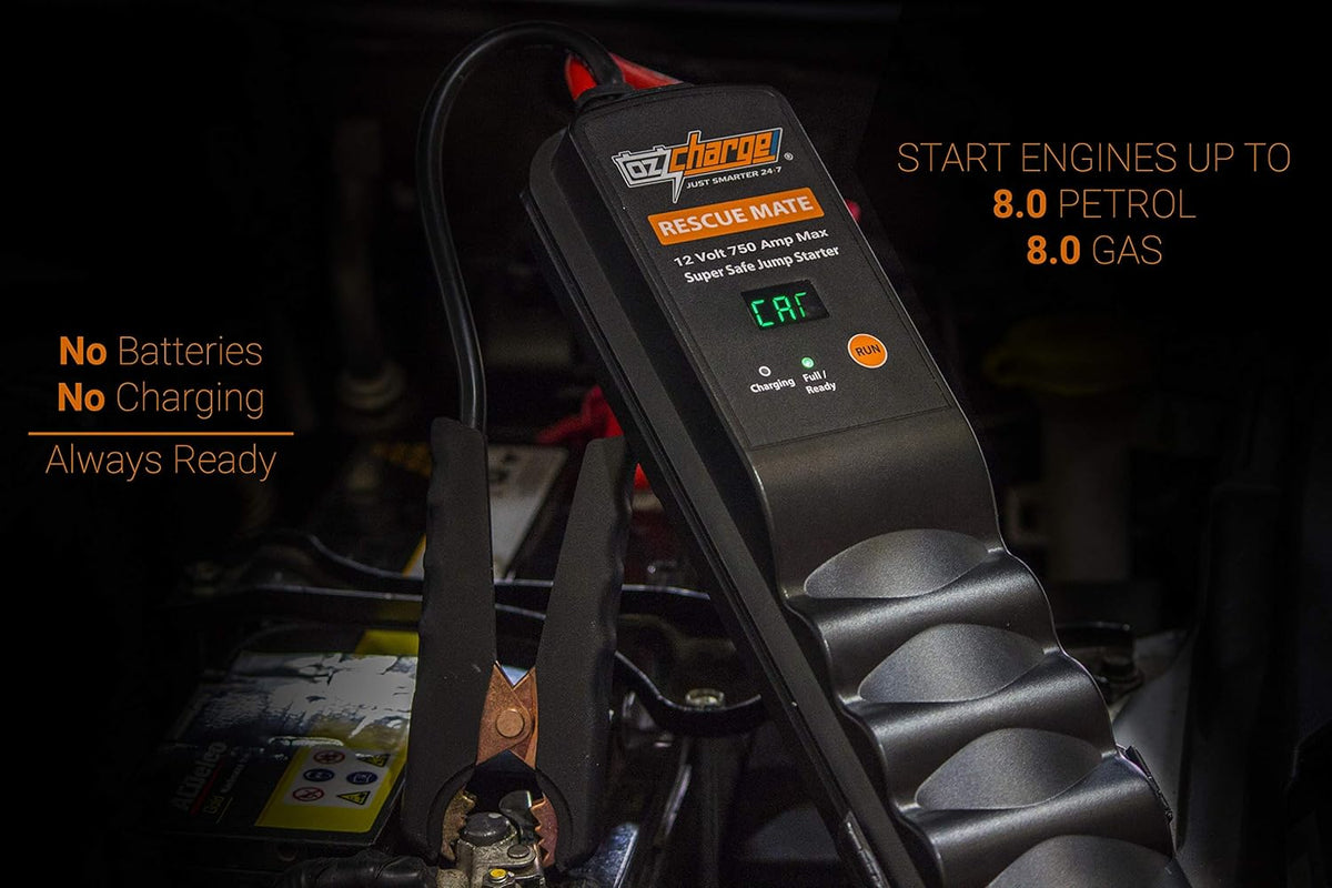 750 Amp Super Capacitor Jump Starter F66580
